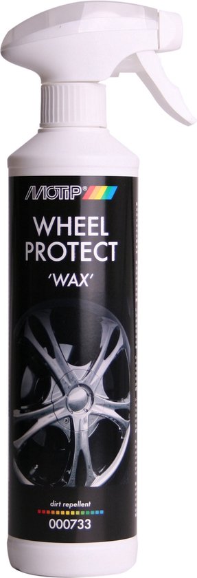 Foto: Motip car care black wheel protect wax glossy finish 500ml trigger