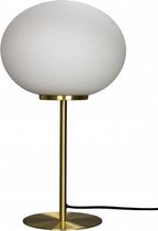 Dyberg Larsen Tafellamp Queen 30 X 50 Cm E27 Glas 40w Wit