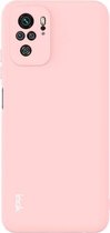 Voor Xiaomi Redmi Note 10S IMAK UC-2-serie Schokbestendige volledige dekking Zachte TPU-hoes (roze)