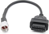 Motorfiets OBD Vrouw naar 4PIN Connector Kabel voor Yamaha