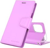 Voor iPhone 11 Pro Max 2019 MERCURY GOOSPERY SONATA DAGBOEK Horizontale flip lederen tas met houder & kaartsleuven & portemonnee (paars)