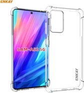 Voor Samsung Galaxy A52 5G Hat-Prince ENKAY Helder TPU schokbestendig hoesje Zachte antislip hoes