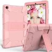 Samsung Galaxy Tab A 10.1 (2019) Hoes - Mobigear - Shockproof Serie - Hard Kunststof Backcover - Roségoud - Hoes Geschikt Voor Samsung Galaxy Tab A 10.1 (2019)