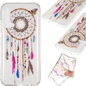 Coloured Drawing Transparant Clear TPU Case voor Huawei P20 lite (2019) (Color bell)