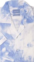 Tyrell | Overhemd tie dye print blauw | SS