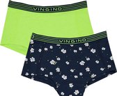 Vingino Daisy 2Pack Meisjes Onderbroek - Dark Blue - Maat 110-116