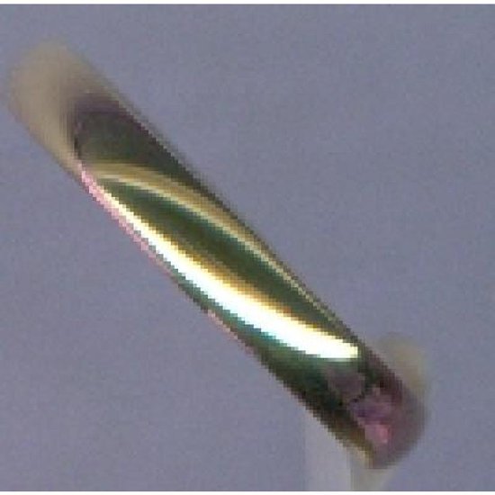Twice As Nice Ring in goudkleurig edelstaal, 3 mm, blinkend