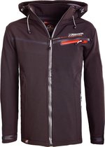 Geographical Norway Softshell Jas Zwart Turbo Dry Tapaya - 3XL