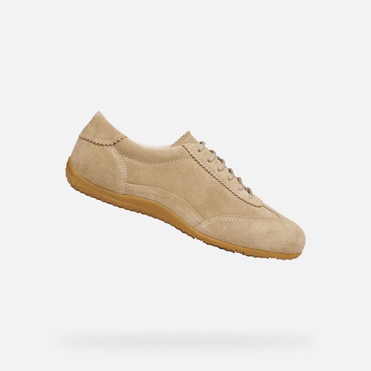 GEOX VEGA DAMES Sneakers - MELKWIT - Maat 36
