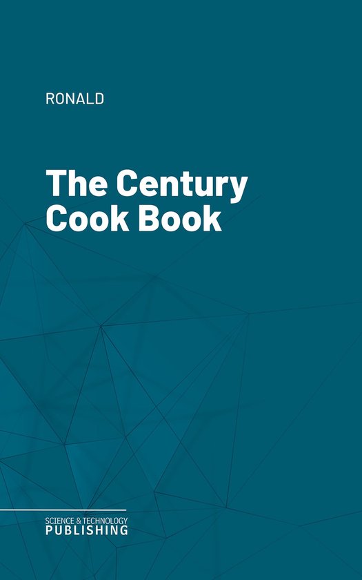The Century Cook Book - cover