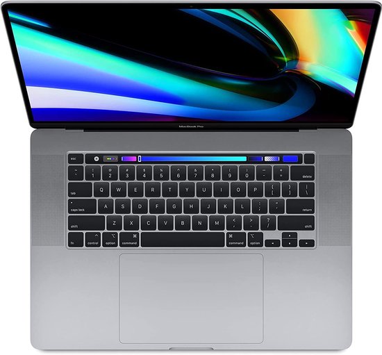 MacBook Pro 15" 2019 Core i7 2.6GHz 16GB 512GB SSD Space Grey QWERTY - Apple - Hoofdafbeelding