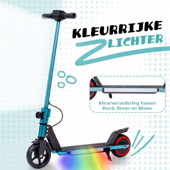 Elektrische Step Kind-Elektrische scooter voor kinderen-Maximaal 12 km ...