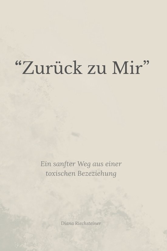 "Zurück zu Mir" - cover