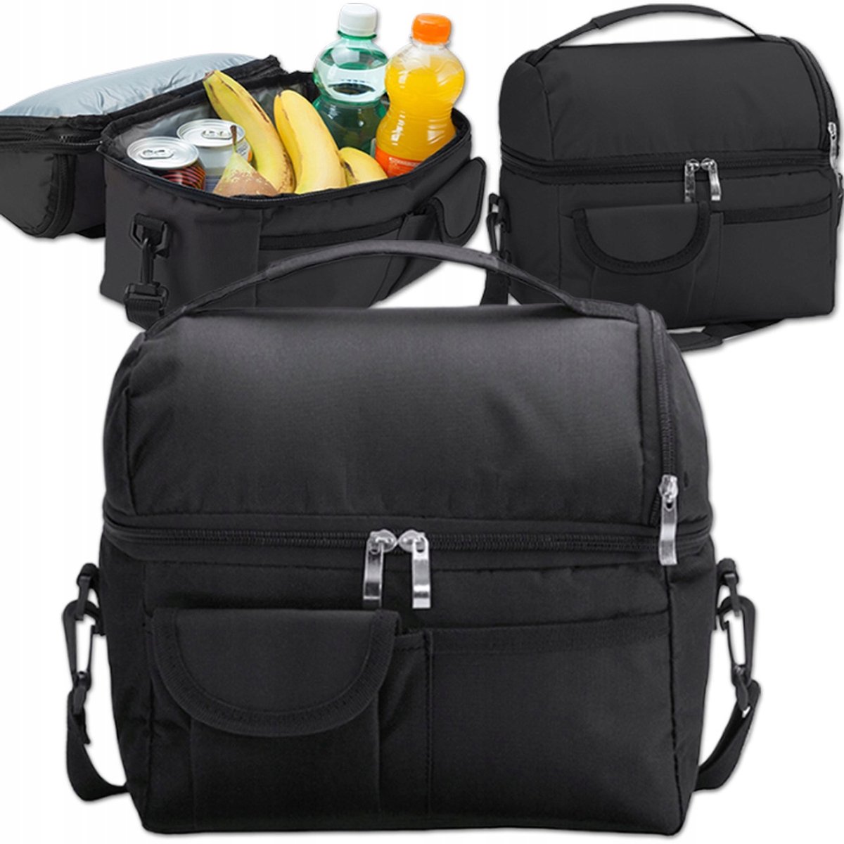8L Thermische Tas voor Eten, Boodschappen & Picknick - Koeltas