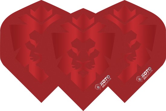 KOTO Red Emblem NO2 - Dart Flights