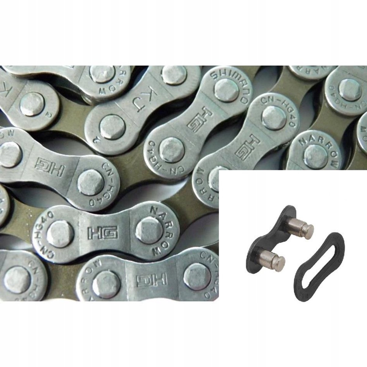 Shimano HG40 Ketting 114 schakels + SPINKA UG51 voor 6/7/8 versnellingen