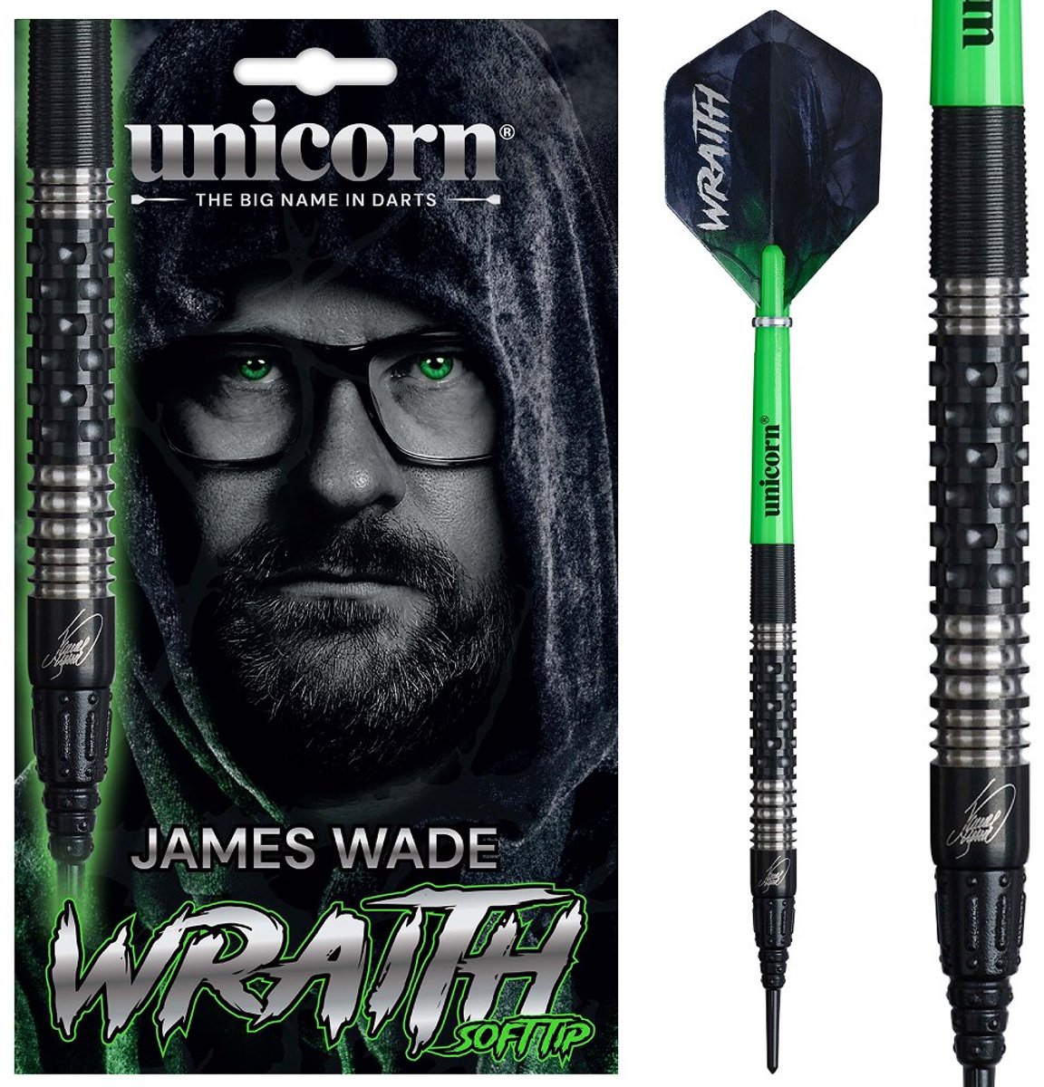 Unicorn Wraith James Wade Phase 2 90% - Soft Tip Darts