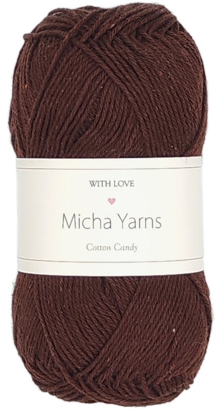Ball Bundle - 100% coton - 5 boules - Vintage (001) - 50grammes - 170mètres - Coton au crochet Cotton Candy - Micha Yarns