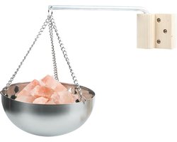 Roestvrijstalen kruidenschaal en verdamperschaal voor sauna en spa - Accessoires voor infusie - Cadeau-ideeën voor sauna liefhebbers