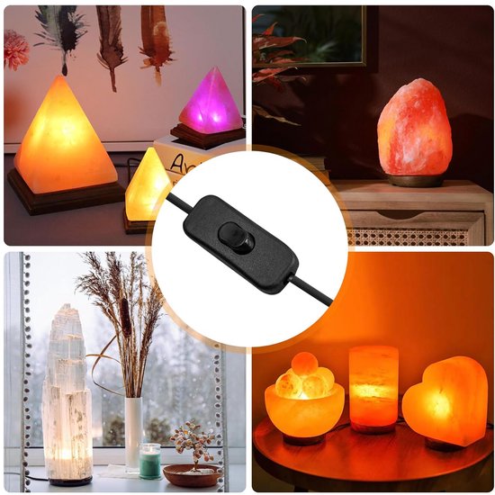 Benson Snoer met dimmer en stekker - zwart - 2 m - snoerdimmer | Fun en