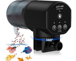 Automatische Visvoederdispenser voor Aquarium - 200ml Inhoud - Timer voor Vakanties