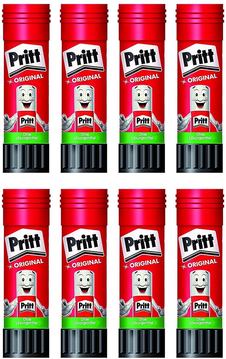Lijmstift Set - Verschillende Kleuren | Sterke, Wasbare Lijm Stiften | Kantoor & Hobby