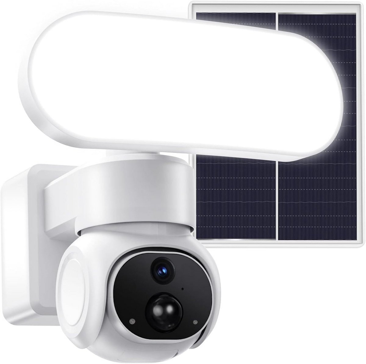 Draadloze Buiten Beveiligingscamera met Zonnepaneel en Bewegingsdetectie