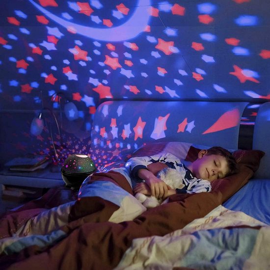 Sterrenhemel Projector Nachtlampje voor Kinderkamer - Rustgevend Slaaplicht Kado van Merkloos — afbeelding 5