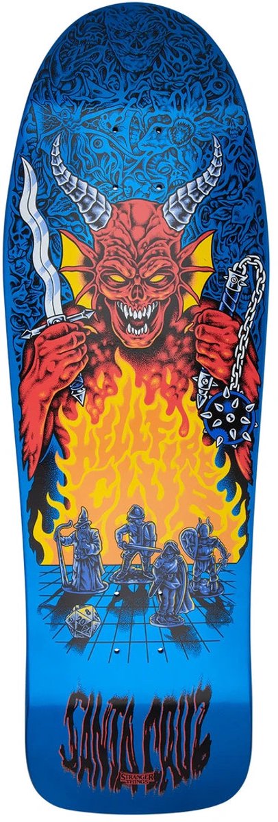 Santa Cruz - Stranger Things Knox Hellfire Pit 10.07in x 31.275in