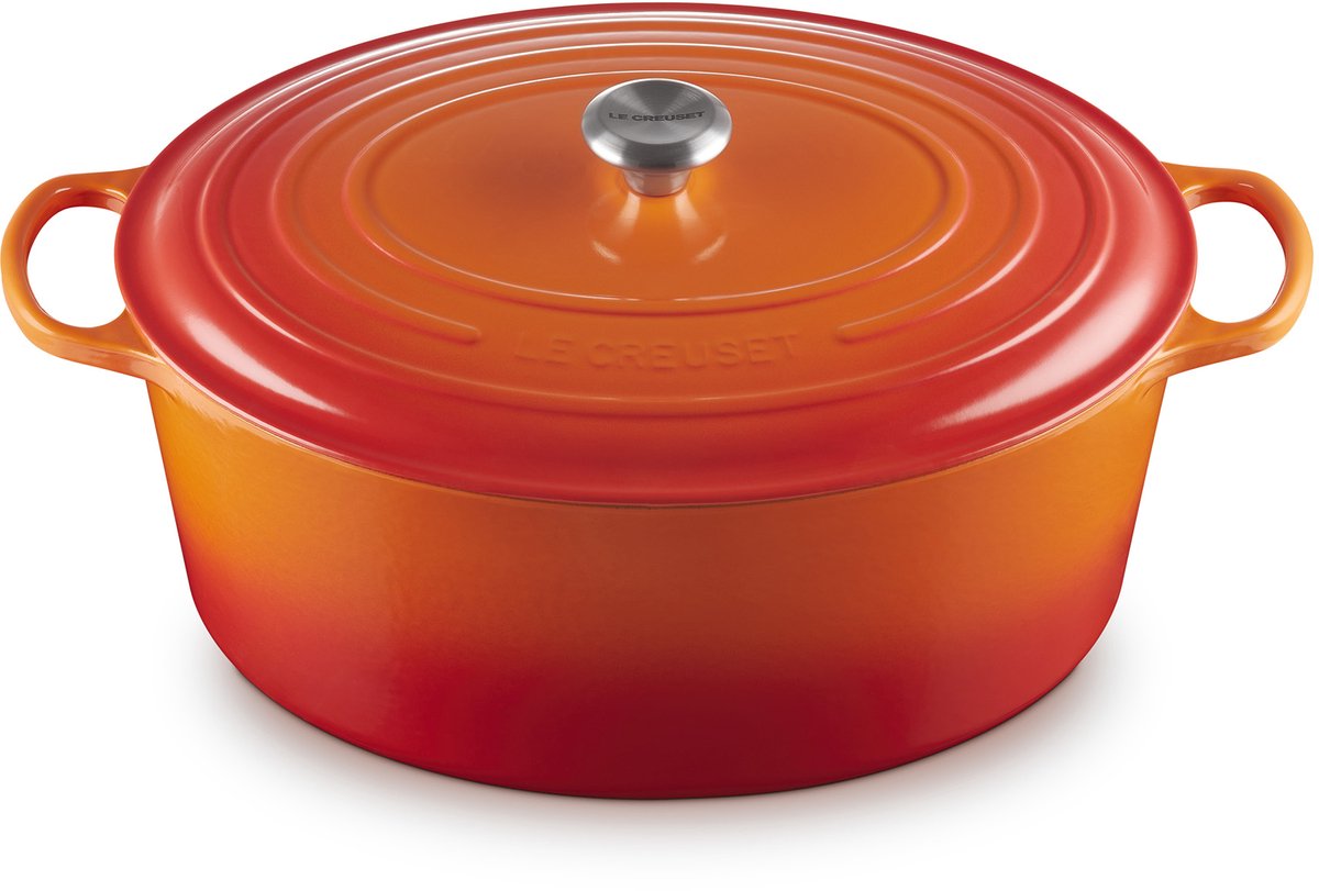 Le Creuset Signature Ovale Braadpan Oranjerood Ø 40 cm 13,9 L