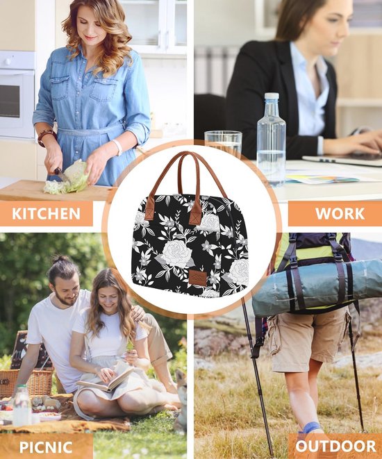Sac à Lunch Enfant – Grande Capacité – Pochette étanche – École