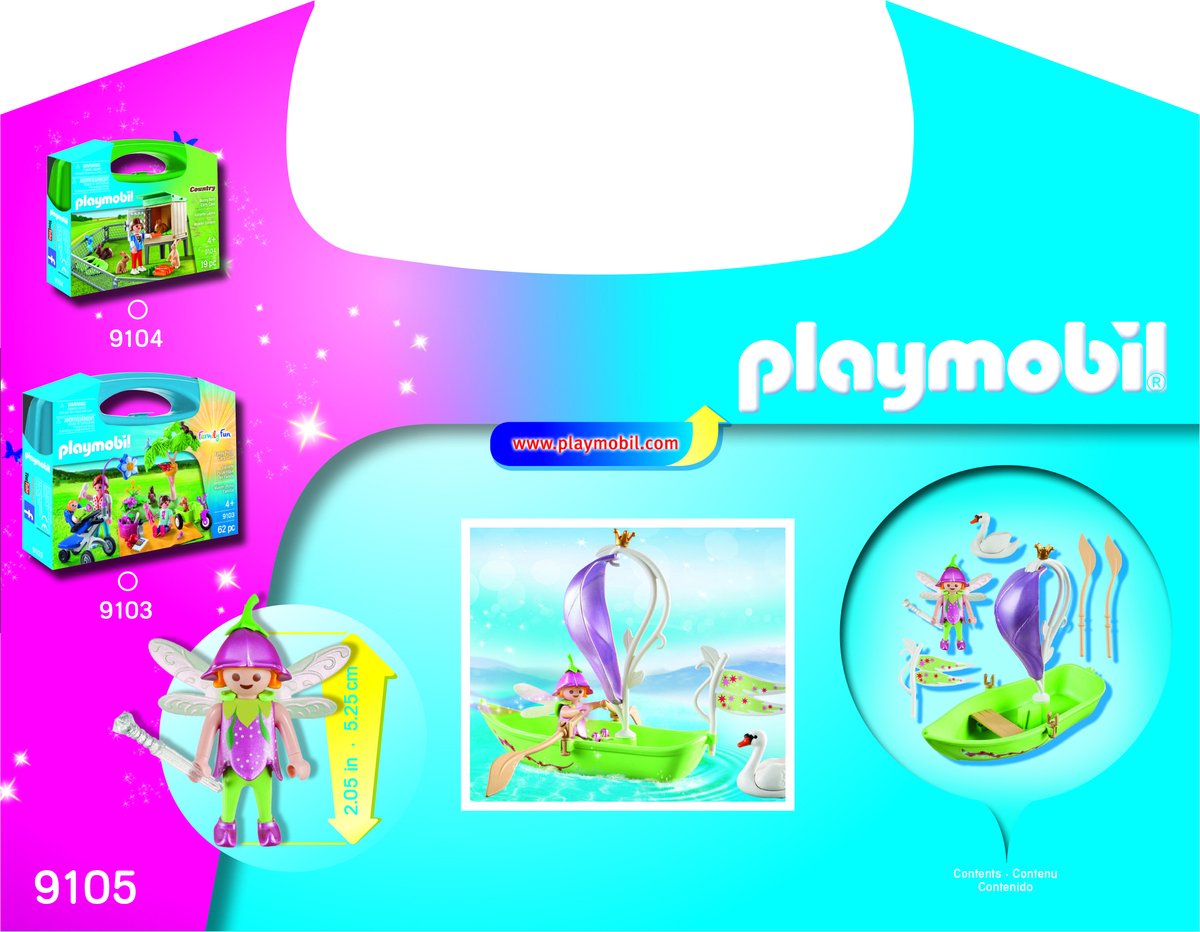 Playmobil - 5447 - Figurine - Fée Méditrine Avec Animaux