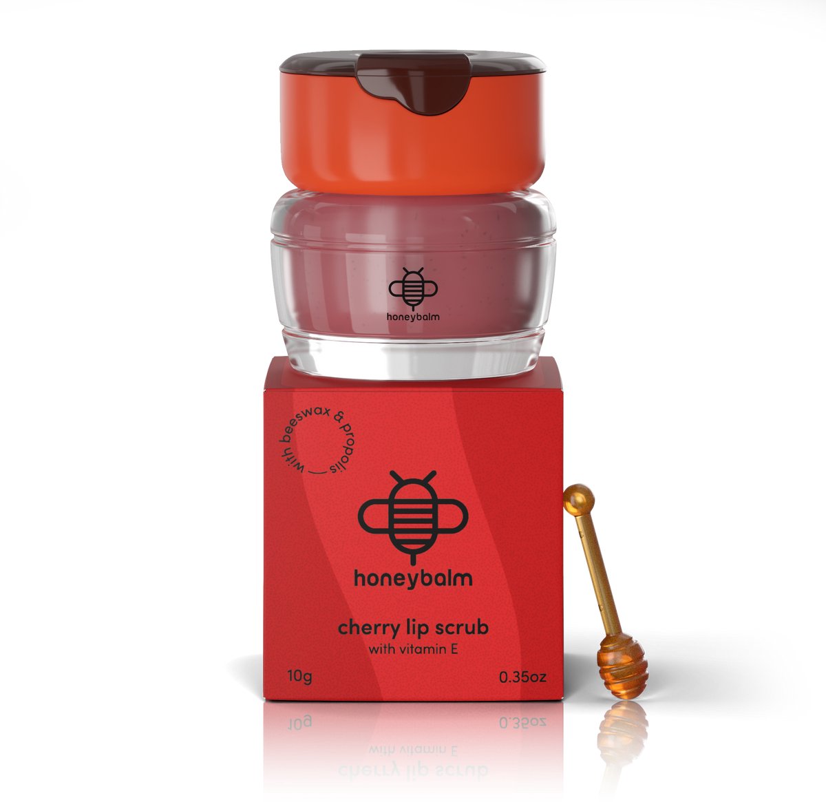 Honeybalm Cherry Lipscrub 10GR