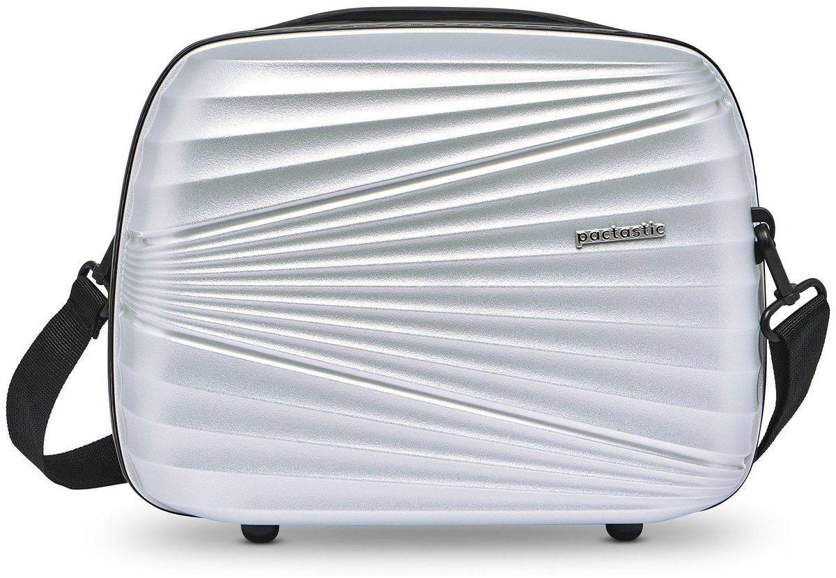 Pactastic beauty case Collection 02 Beauty Case Silver Metallic zilverkleurig