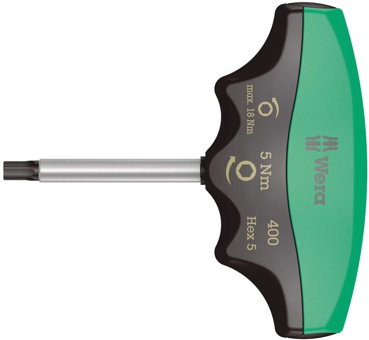 Wera 05005081001 400 Hex Draaimoment-indicator 5 x 60mm