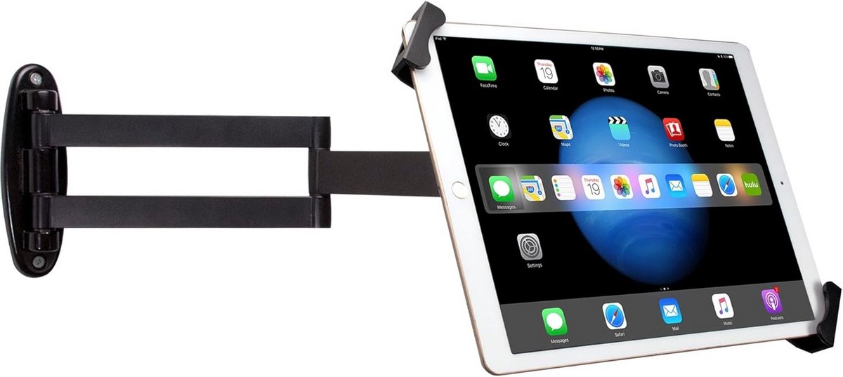 Veiligheidsbeugel voor Tablet aan de Muur met Draaibare Arm voor 7-13 inch