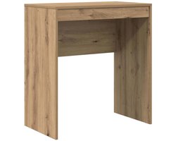Bureau | Computerbureau | Tafel artisanaal eikenkleurig 70 x 40 x 76 cm Bewerkt hout