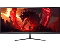 Acer ED340CUR X0 computer monitor 86,4 cm (34") 3440 x 1440 Pixels UltraWide Quad HD LCD Zwart