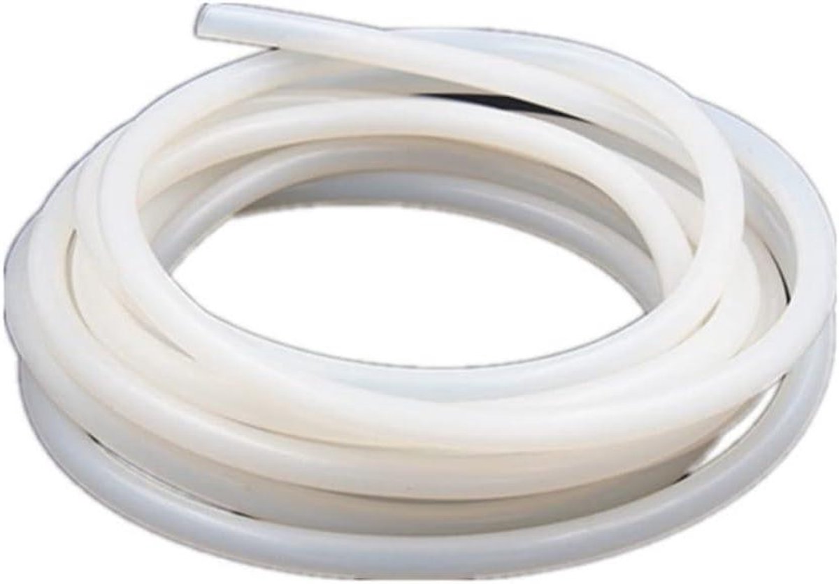 Provento - Witte Siliconen Buis 3mm ID 5mm OD 10ft - Food Grade Luchtslang voor Pomp Transfer 5 meter