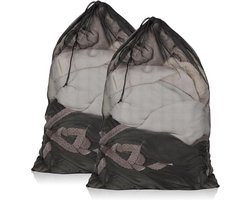 Waszakken - 60x90cm Waszak Groot - Set van 2 -voor Wasgoed - Waszakje Lingerie - Waszak bh - Waszak - Wasgoed - Waszakje Laundry Bag - Wasnet