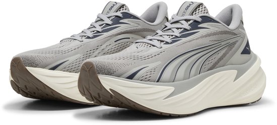 Chaussures de Sport PUMA Maxima Pro Unisex - Gray Echo-Warm White-Gum