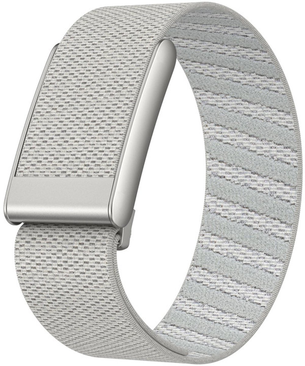 Nylon bandje - geschikt voor WHOOP 5.0 - elastisch met houder - starlight