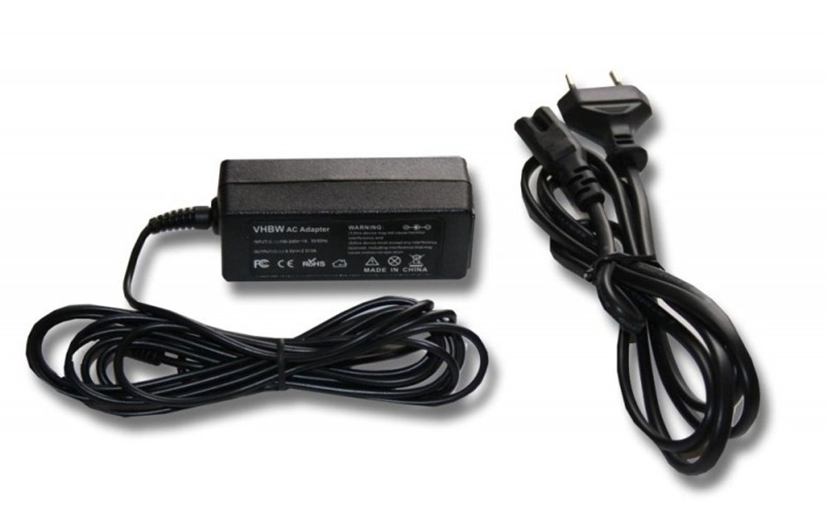 Notebook lader 9,5V / 2,5A / 24W - 4,8mm x 1,7mm voor o.a. ASUS