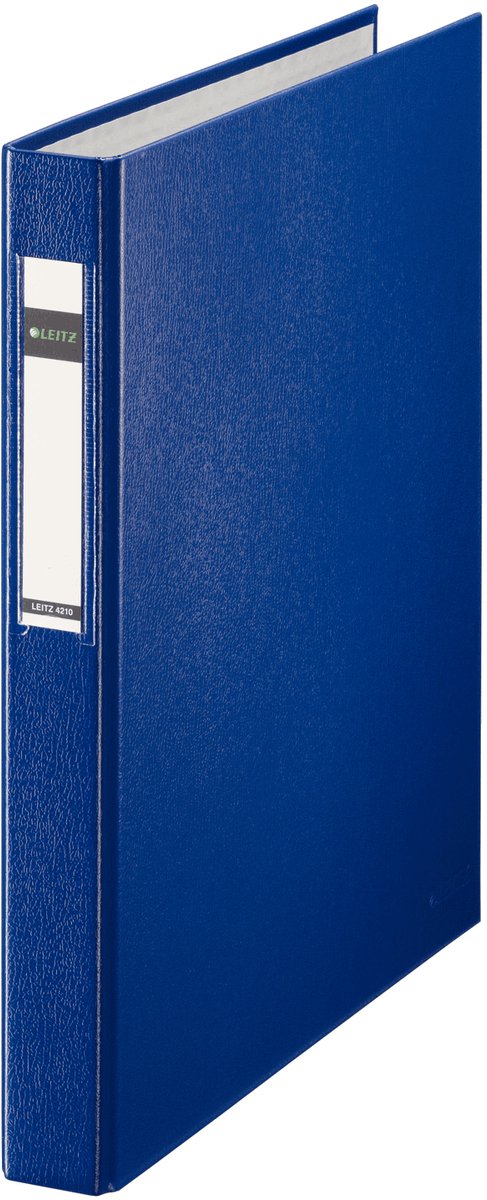 Leitz 42100035, A4, D-ring, Opslag, Papier, Polyethyleen, Polypropyleen (PP), Blauw, 250 vel