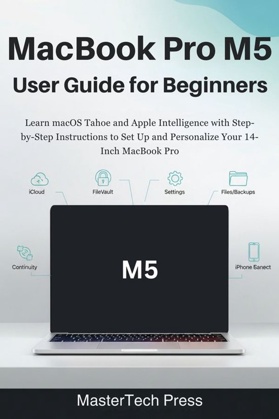 MacBook Pro M5 User Guide for Beginners - cover