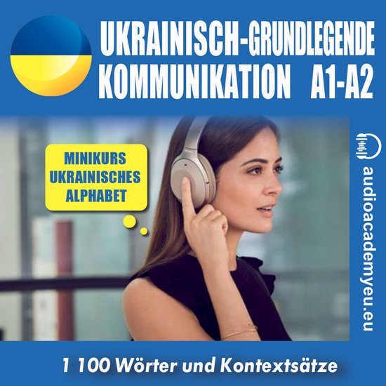 Ukrainisch - grundlegende Kommunikation A1, A2 - cover
