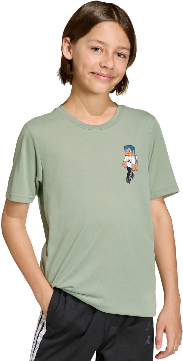Adidas Sportswear Adidas Minecraft Training T-Shirt Kinderen Groen
