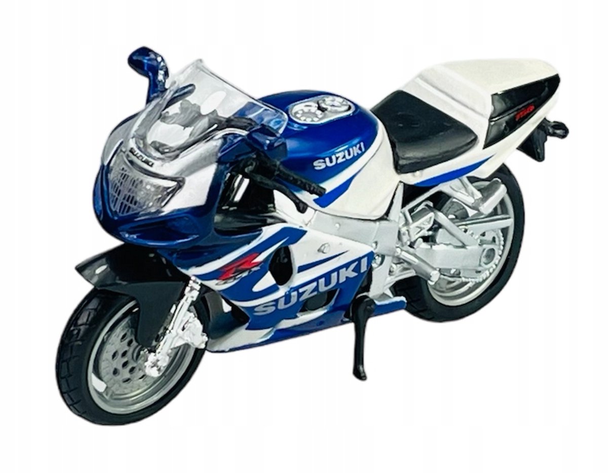 BBURAGO SUZUKI GSX-R750 MORFIETS MODEL 1:18 nieuw