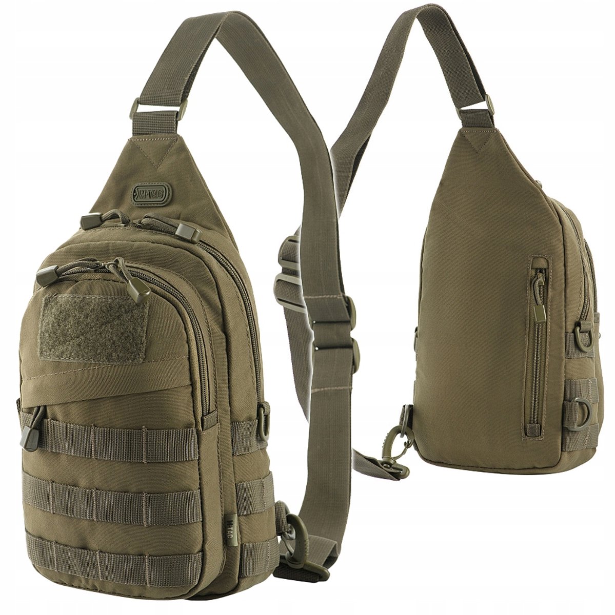 M-Tac Assistant Bag 4L Sling Bag MOLLE - Ranger Groen