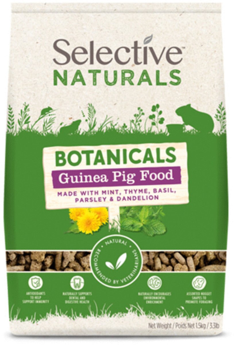 Supreme Science Selective Botanicals Guinea Pig - Caviavoer - 1.5 kg